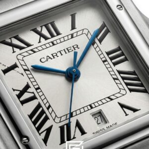 Cartier Santos Stainless Steel White Dial – Japanese Automatic Movement (30mm) - Image 2