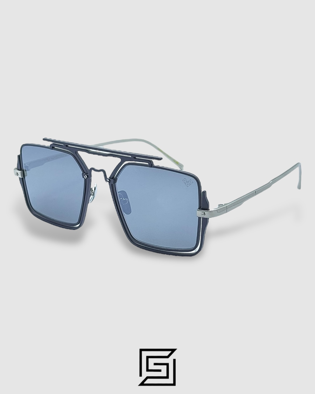 Vysen The Marcus - MA7 Grey Frame Silver Mirror Lenses