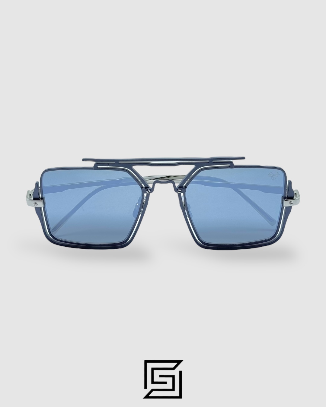 Vysen The Marcus - MA7 Grey Frame Silver Mirror Lenses - Image 2