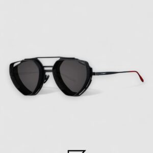 ⁦Vysen Enzo - EZ1 Black Matte Frame Black Leanses⁩ - الصورة ⁦1⁩