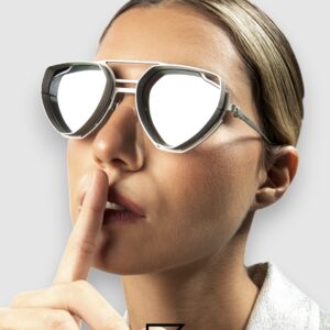 Vysen Enzo - EZ3 Silver Matte Frame Silver Mirror Leanses - Image 5