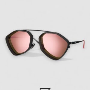 Vysen The Ezy - E6 Dark Black Matte Frame Rose Gold Mirror  Leanses - Image 1