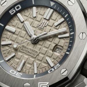 ⁦Royal oak offshore WF0851 automatic flat-r/grey - grey⁩ - الصورة ⁦3⁩