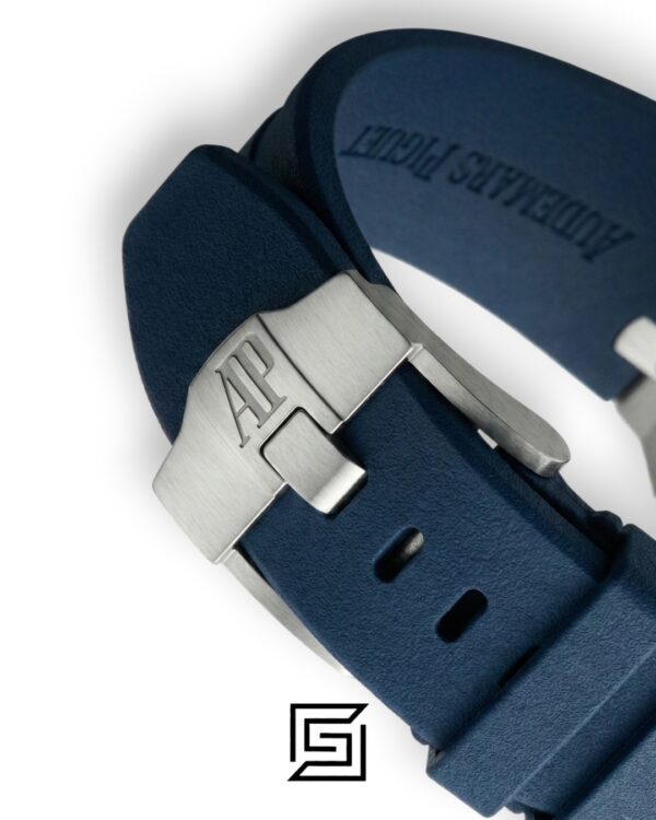 Royal Oak OffShore WF0851 Quartz 2 Counters Rubber Blue