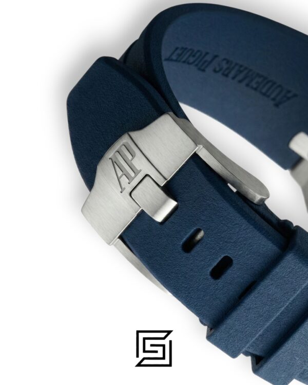 Audemars Piguet Royal Oak Offshore Chronograph Blue Dial Silver Bezel
