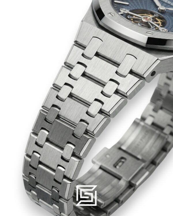 Royal Oak WF0851 Automatic Tourbillon Blue Dial – Steel Bracelet