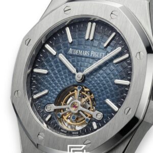 ⁦Royal Oak WF0851 Automatic Tourbillon Blue Dial – Steel Bracelet⁩ - الصورة ⁦2⁩