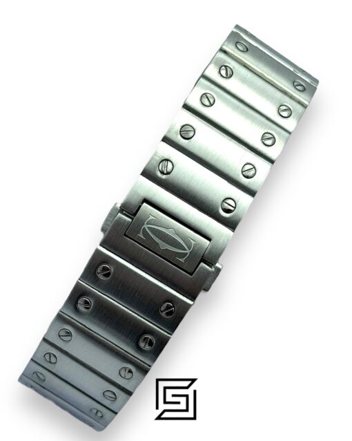 Alternative view of Cartier Santos 3241983 Automatic Black Roman Dial – Stainless Steel