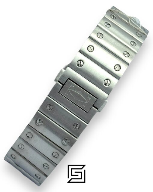 Alternative view of Cartier Santos 3241983 Automatic White Roman Dial – Stainless Steel