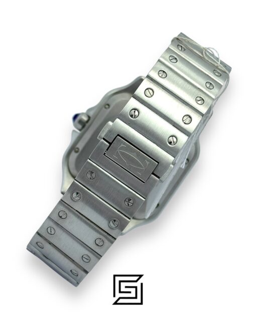 Alternative view of Cartier Santos 3241983 Automatic Blue Roman Dial – Stainless Steel