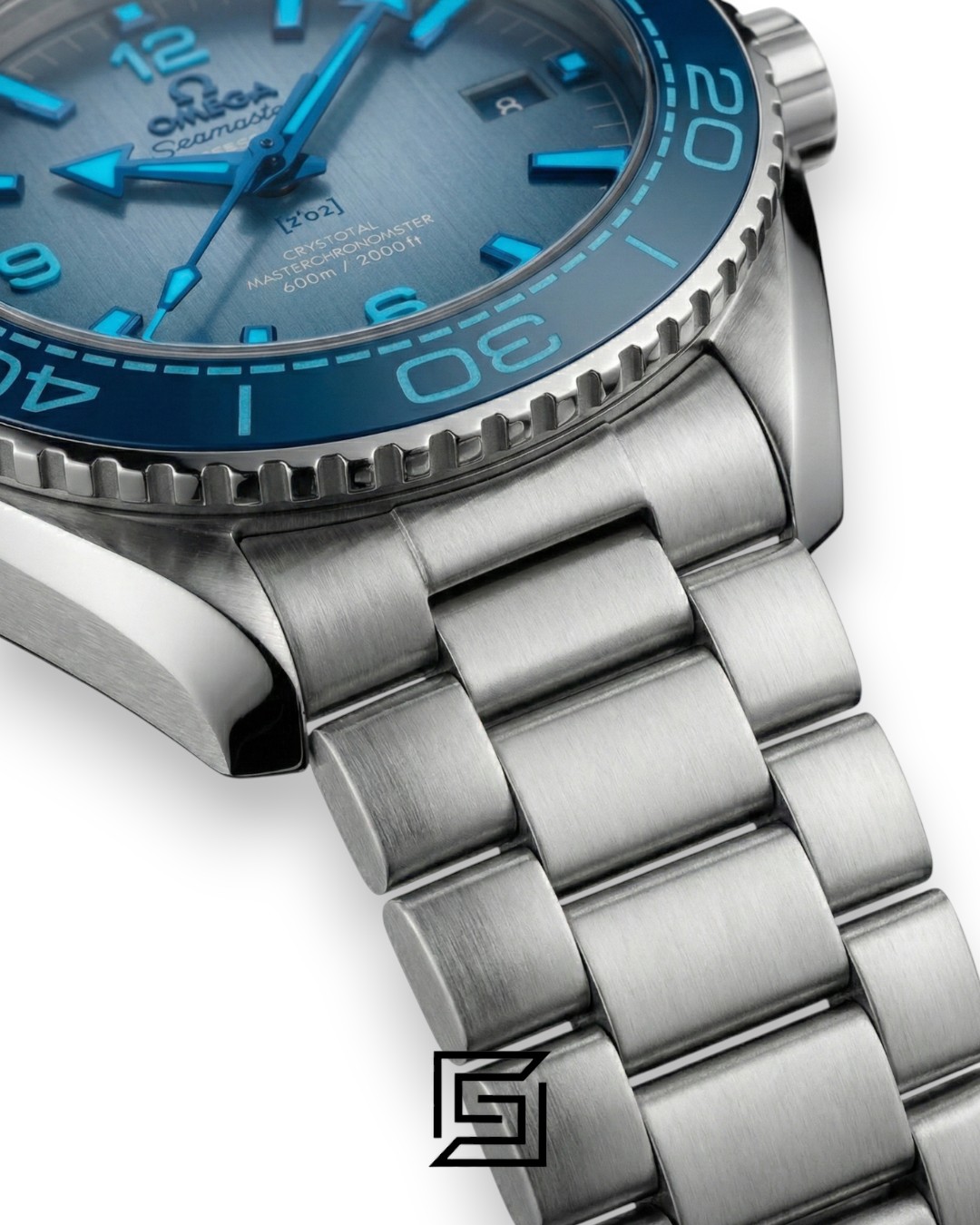 Omega Seamaster Planet Ocean Arctic Blue Edition – Automatic Diver’s 600M Steel Watch - Image 3