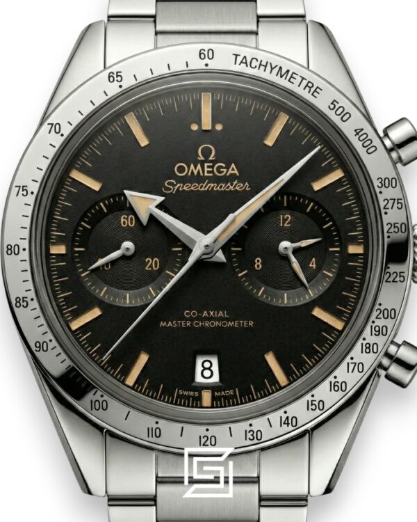 Omega Speedmaster Blue Chronograph – Steel Bracelet & Date