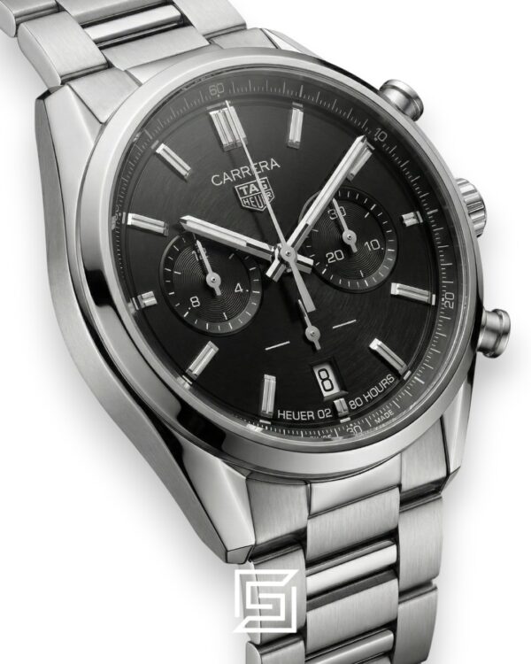 TAG Heuer Carrera Grey Dial Chronograph Stainless Steel Men’s Watch