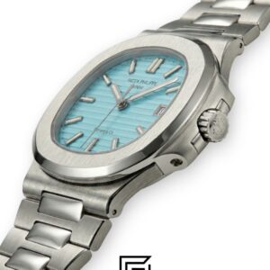 ⁦Patek Philippe Nautilus Japanese Automatic – Stainless Steel Bracelet – Tiffany Blue Dial⁩ - الصورة ⁦3⁩