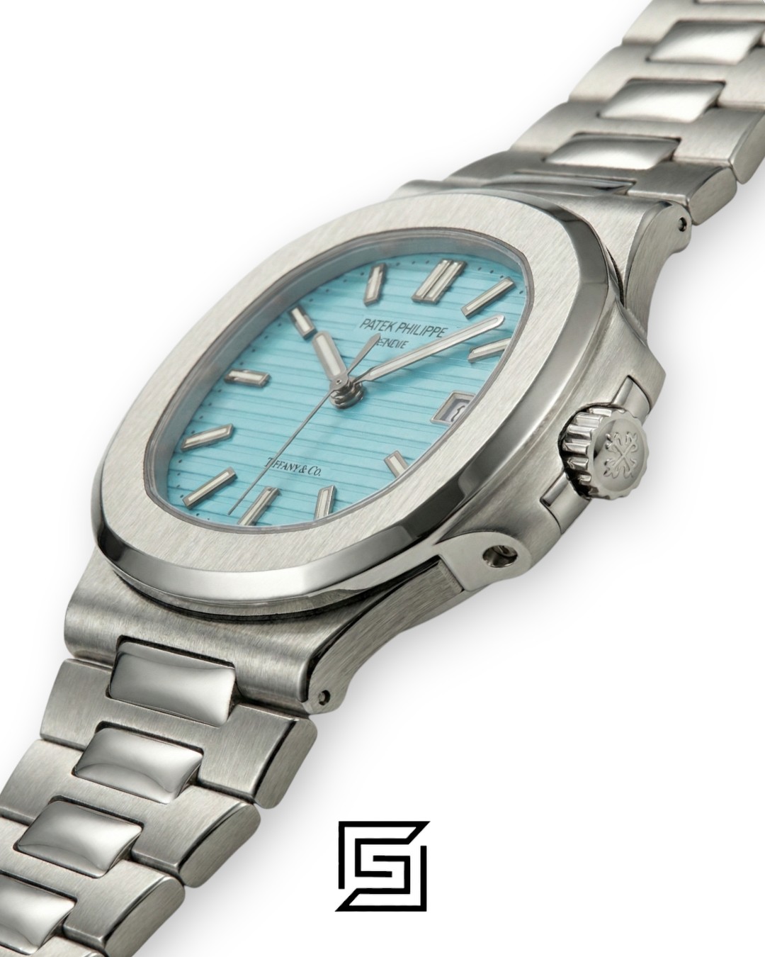⁦Patek Philippe Nautilus Japanese Automatic – Stainless Steel Bracelet – Tiffany Blue Dial⁩ - الصورة ⁦3⁩