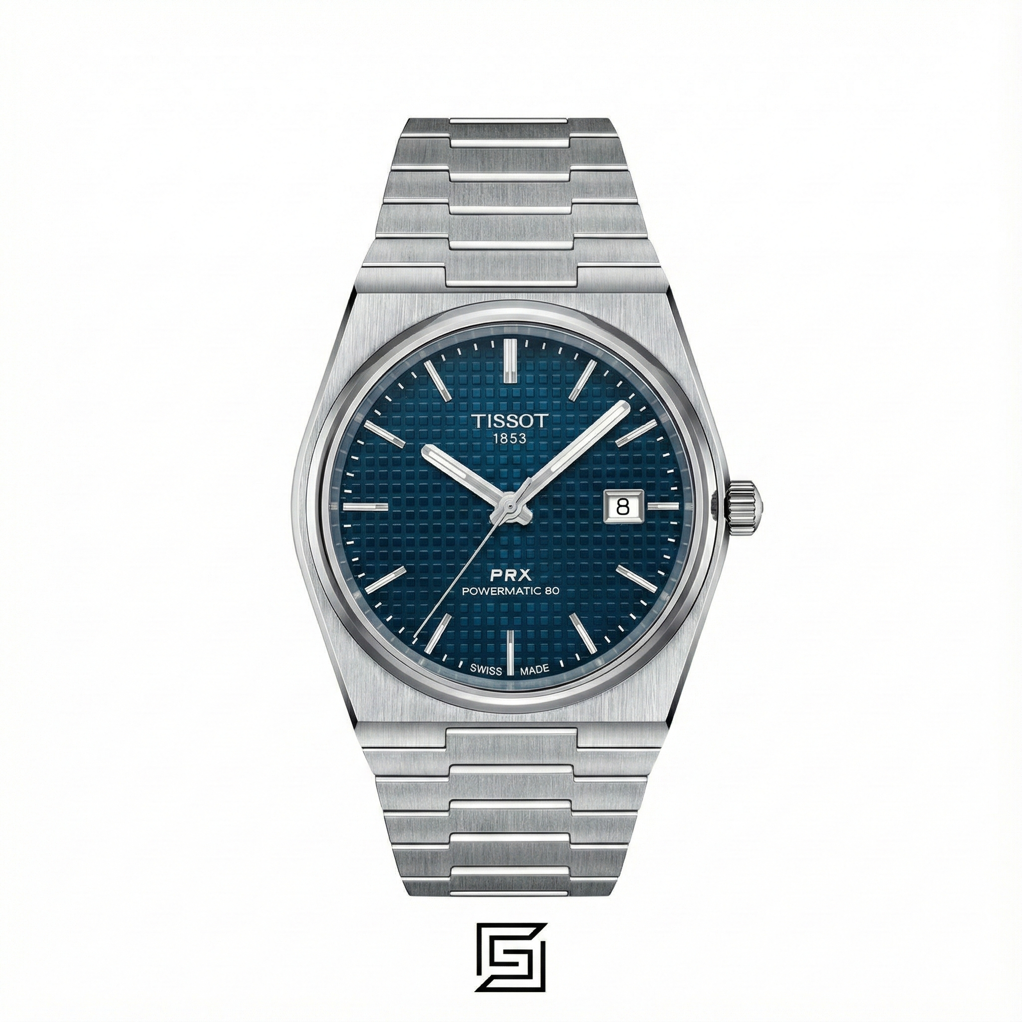 Tissot PRX Powermatic 80 – Blue Dial - Stainless Steel band - Image 1