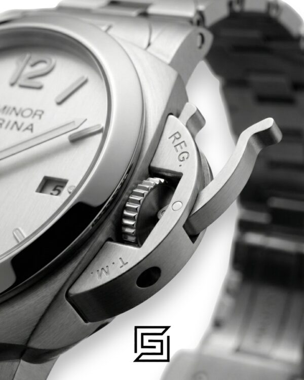 Panerai Luminor Marina Silver Dial Stainless Steel Automatic - 44mm