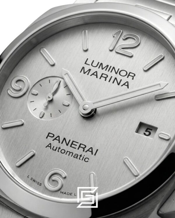 Panerai Luminor Marina Silver Dial Stainless Steel Automatic - 44mm