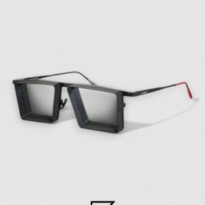 Vysen The Alec - AL5 Black Matte Frame Silver Mirror Lenses - Image 1