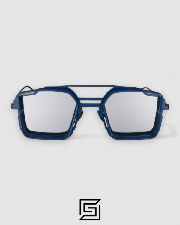 Vysen The Luigi - L3 Blue Frame Silver Mirror Leanses