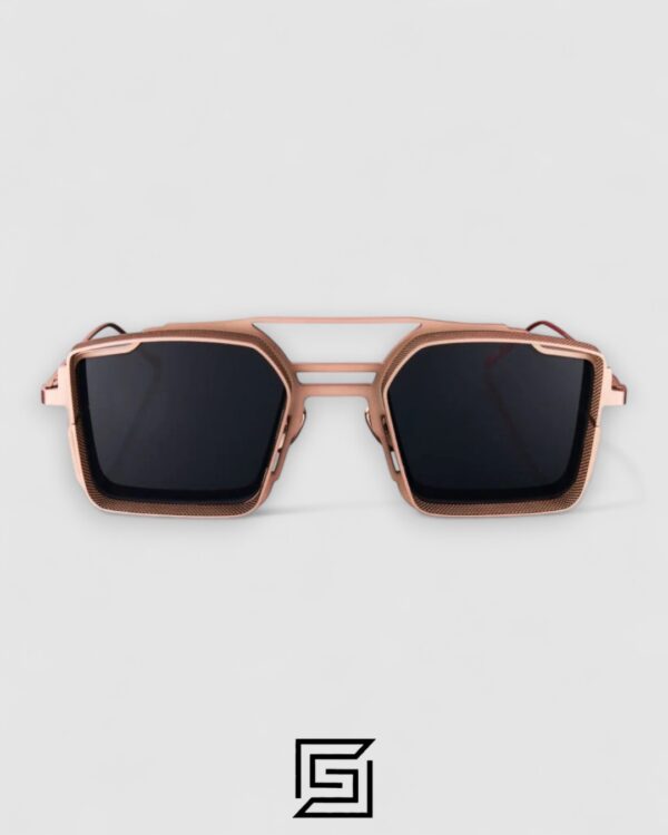 Vysen The Luigi - L6  Rose Gold Frame Black Leanses