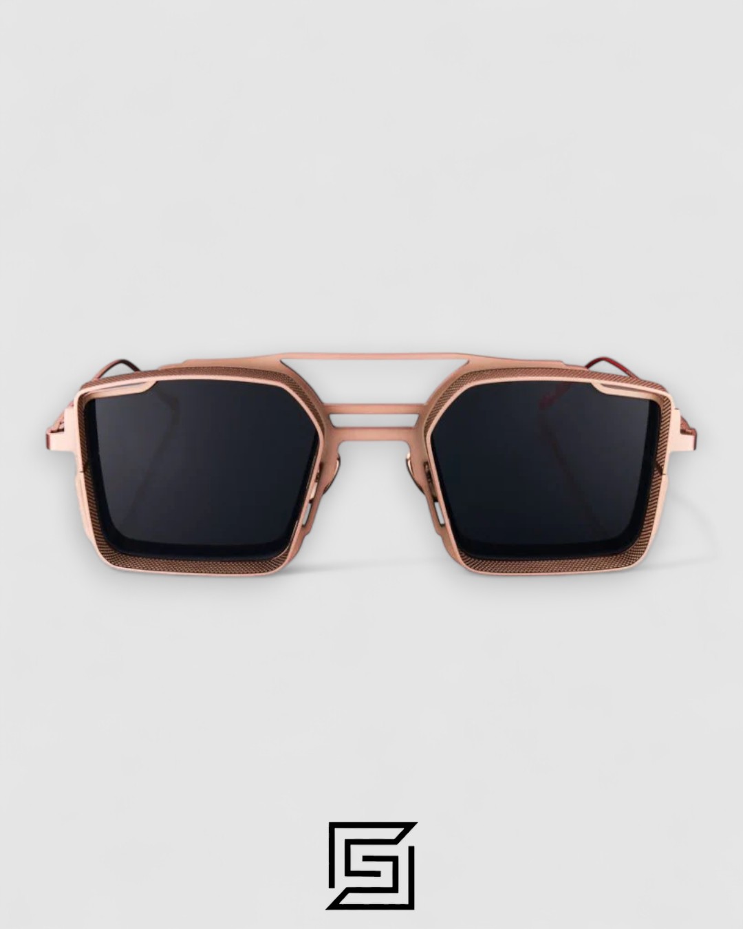 Vysen The Luigi - L6  Rose Gold Frame Black Leanses - Image 2