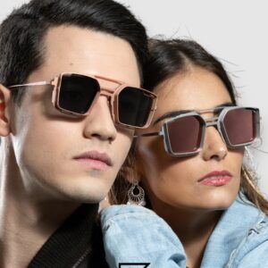 Vysen The Luigi - L6  Rose Gold Frame Black Leanses - Image 5