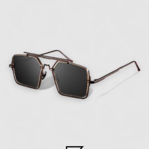 Vysen The Marcus - MA1 Dark Gun Metal Matte Frame Black Lenses - Image 1