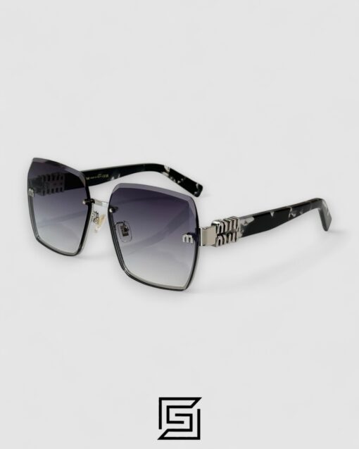 Miu Miu MU60ZS Degrade Grey Lenses and Silver Frame