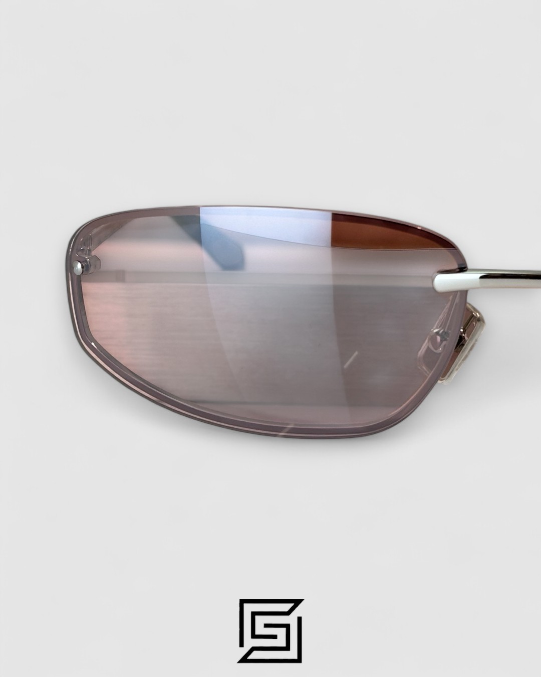 Miu Miu MUA50S Pink Lenses and Silver Frame - Image 7
