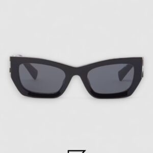 ⁦Miu Miu SMU09WS Black Lenses and Black Frame⁩ - الصورة ⁦2⁩