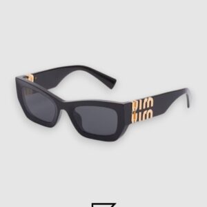 ⁦Miu Miu SMU09WS Black Lenses and Black Frame⁩ - الصورة ⁦1⁩