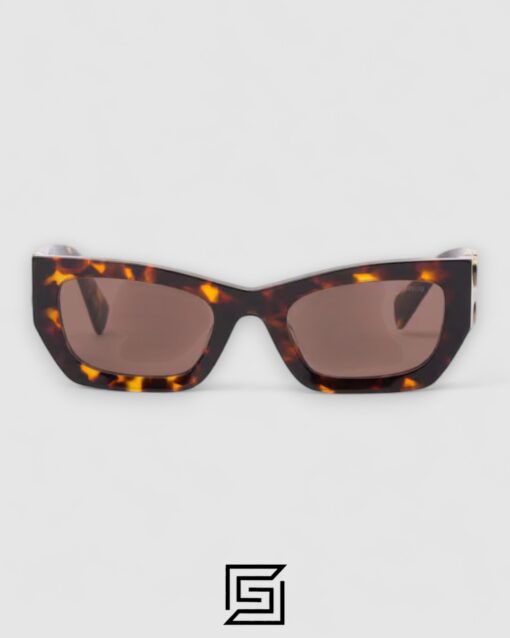 Alternative view of Miu Miu SMU09WS Brown Lenses and Tiger Brown Frame