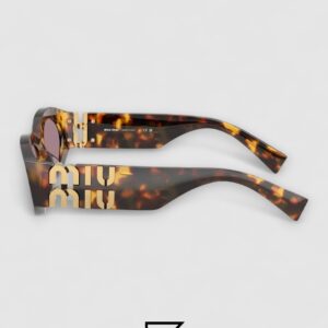Miu Miu SMU11w Brown Lenses and Tiger Brown Frame - Image 4