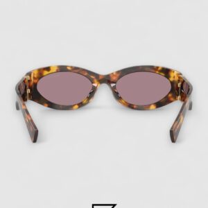 Miu Miu SMU11w Brown Lenses and Tiger Brown Frame - Image 3