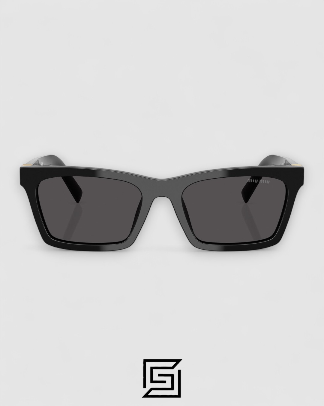 Miu Miu SMUA05 Black Lenses and Black Frame - Image 2