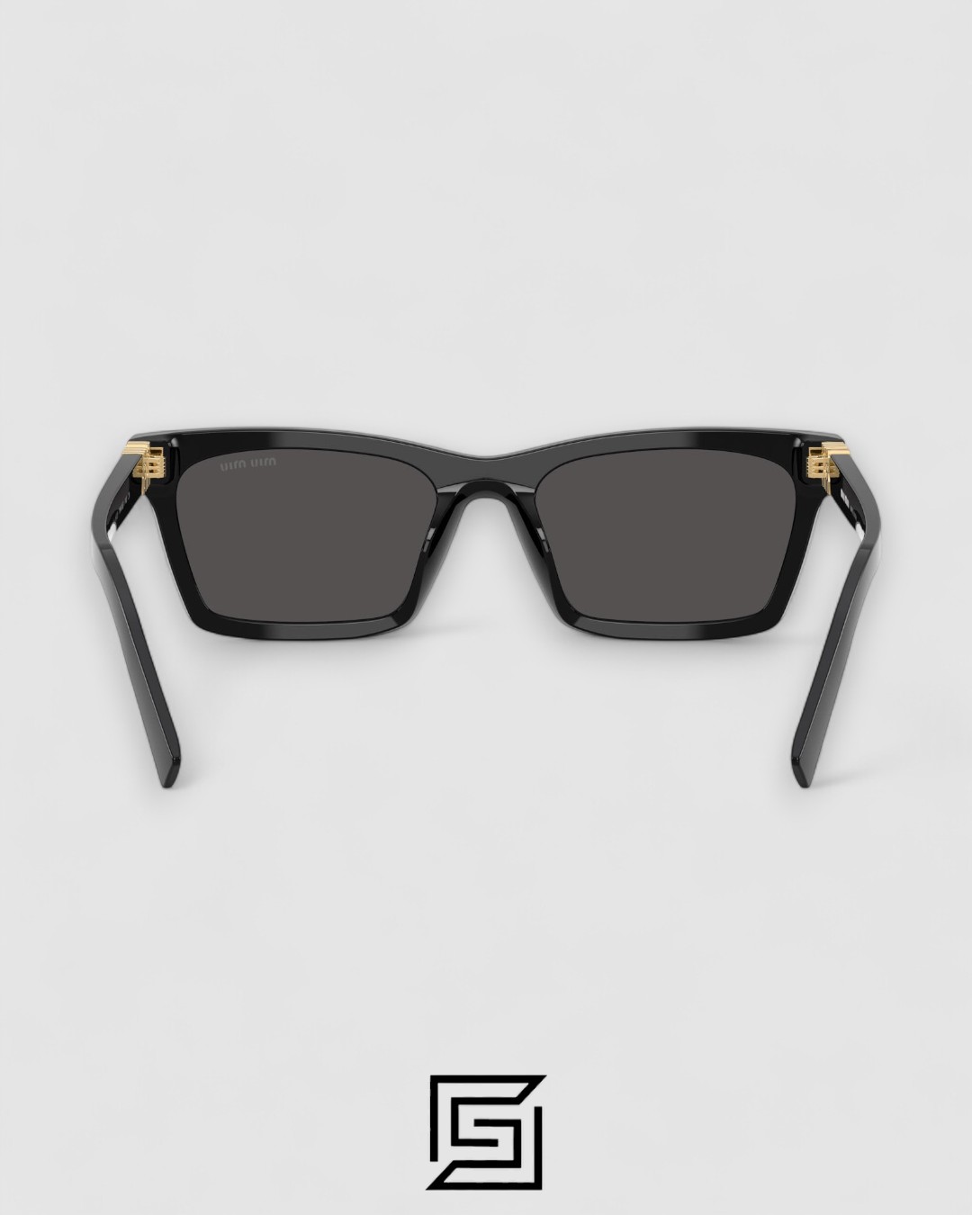 Miu Miu SMUA05 Black Lenses and Black Frame - Image 3