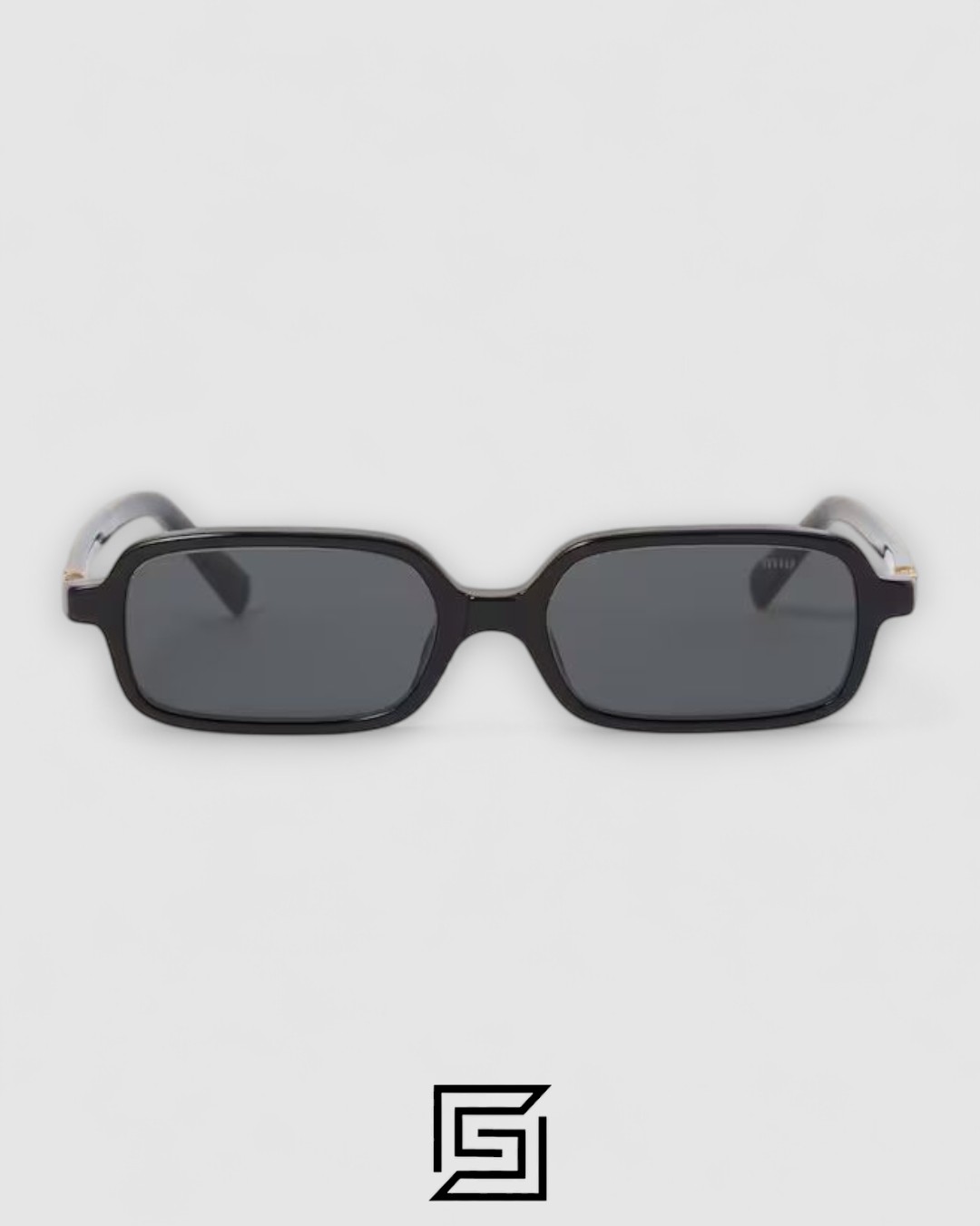 Miu Miu SMU11Z Black Lenses and Black Frame - Image 2