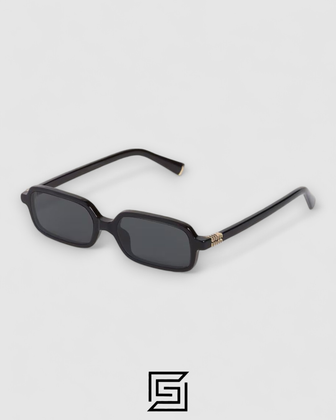Miu Miu SMU11Z Black Lenses and Black Frame