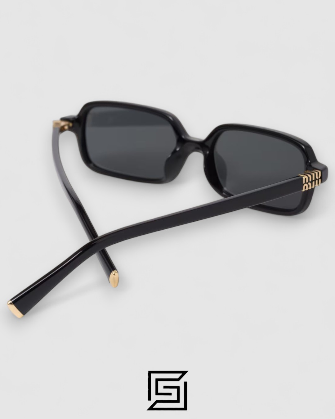 Miu Miu SMU11Z Black Lenses and Black Frame - Image 4