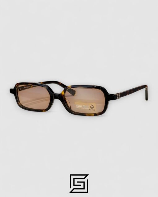 Miu Miu SMU11Z Red Lenses and Tiger Brown Frame
