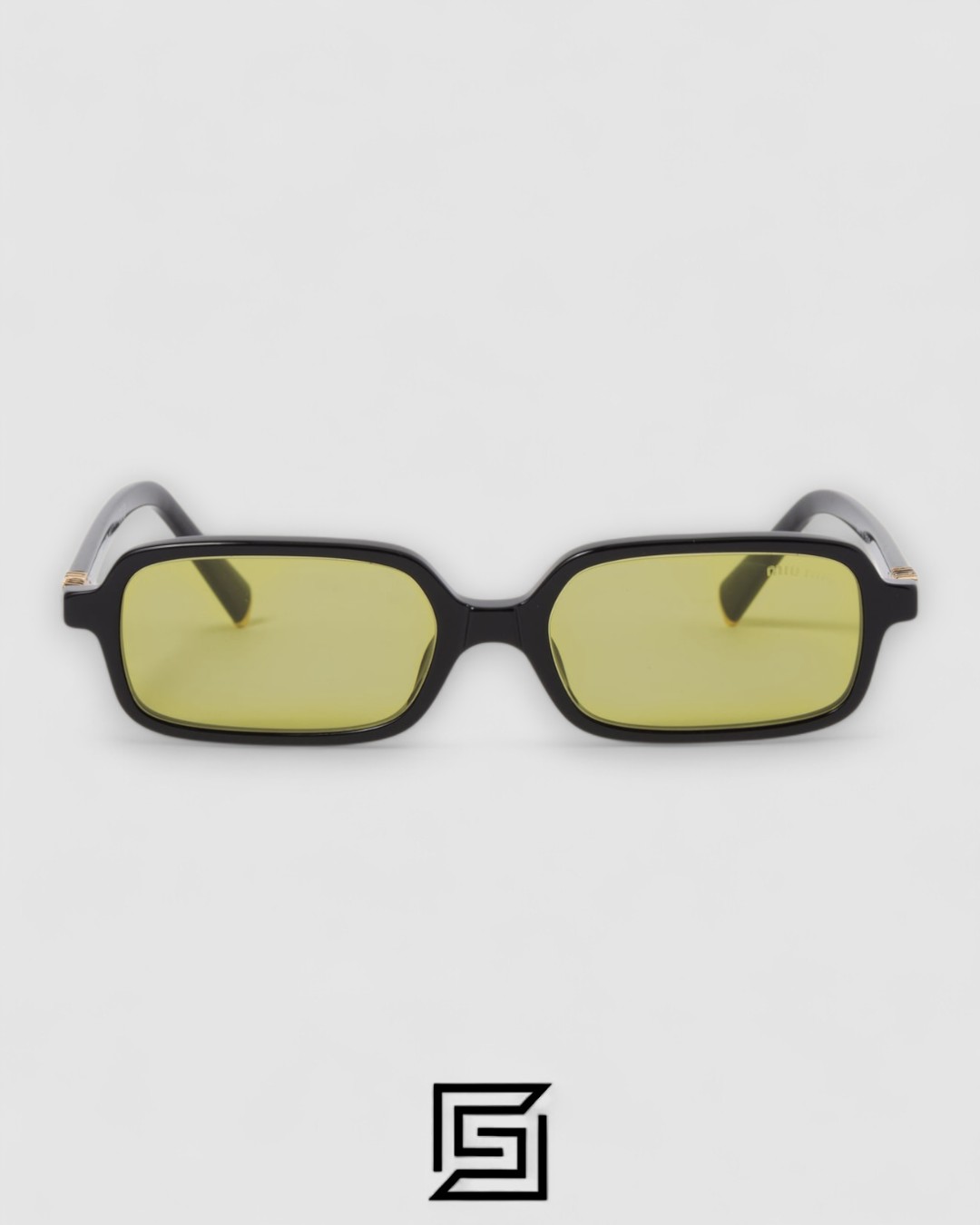 Miu Miu SMU11Z Green Lenses and Black Frame
