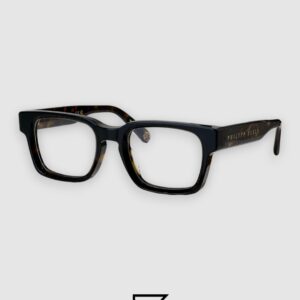 ⁦PHILIP PELEN Dark Shapes VPP145M Tiger Brown Frame Gold Logo⁩ - الصورة ⁦1⁩