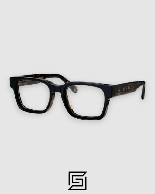 PHILIP PELEN Dark Shapes VPP145M Tiger Brown Frame Gold Logo