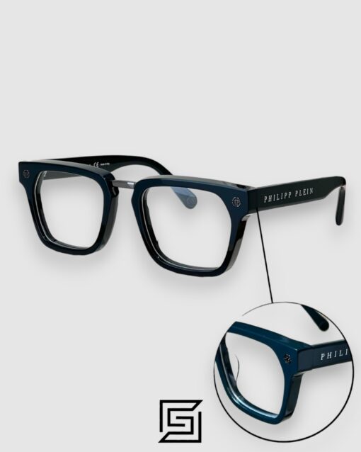 PHILIP PELEN Logo College VPP0700 Black Gun Frame Silver Logo