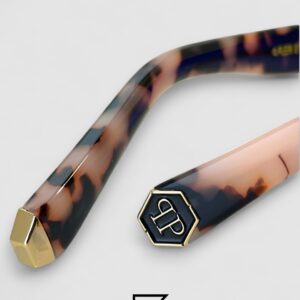 ⁦PHILIP PELEN Star Light VPP087M Brown Lenses Gold Frame⁩ - الصورة ⁦3⁩