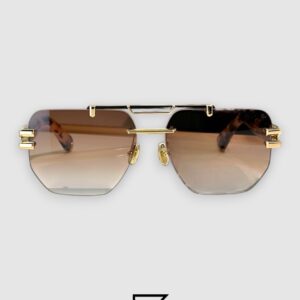 ⁦PHILIP PELEN Star Light VPP087M Brown Lenses Gold Frame⁩ - الصورة ⁦1⁩