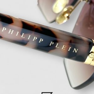 ⁦PHILIP PELEN Star Light VPP087M Brown Lenses Gold Frame⁩ - الصورة ⁦5⁩