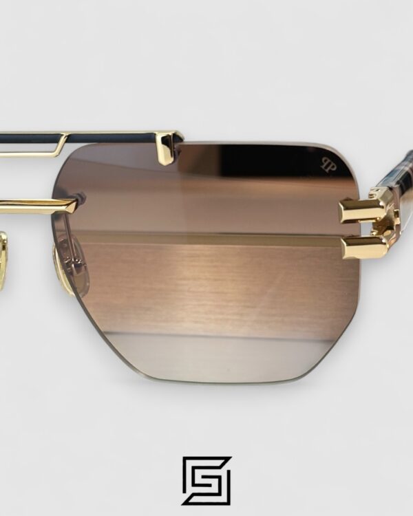 PHILIP PELEN Star Light VPP087M Brown Lenses Gold Frame