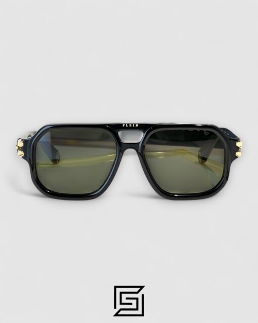 Alternative view of PHILIP PELEN Icon SPP148M Black Lenses Black Gold Frame